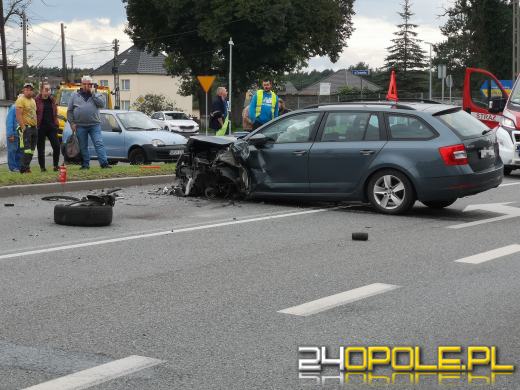 Wypadek w Nakle. Są utrudnienia w ruchu