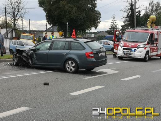 Wypadek w Nakle. Są utrudnienia w ruchu