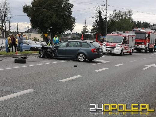 Wypadek w Nakle. Są utrudnienia w ruchu