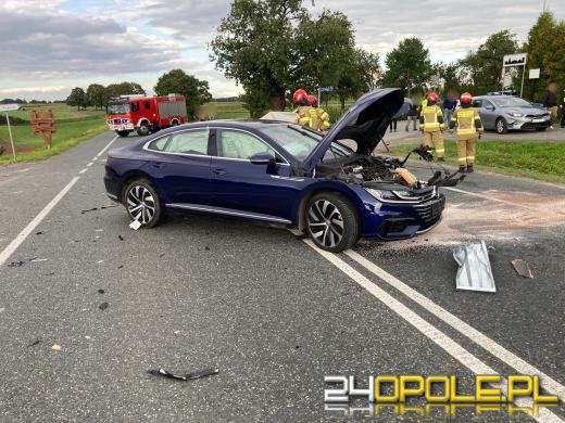 Wypadek w pobliżu miejscowości Klucz. Służby wezwane przez system eCall w samochodzie