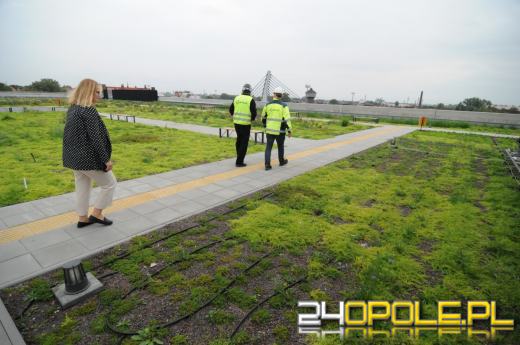 Odwiedziliśmy budowę Centrum Przesiadkowego Opole Główne. Zielony dach robi wrażenie