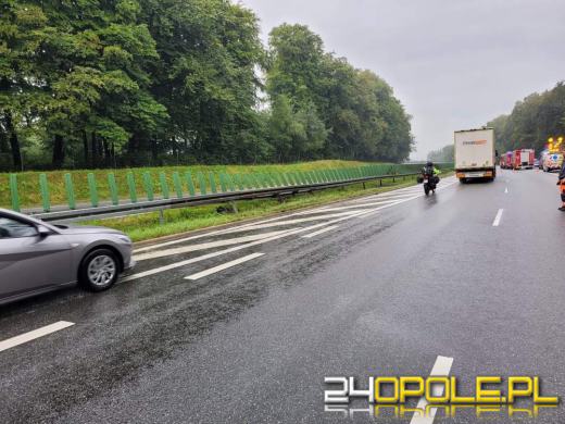 Wypadek na opolskim odcinku A4