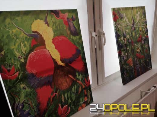 Obrazy i materiały plastyczne dla Oddziału Pediatrii USK