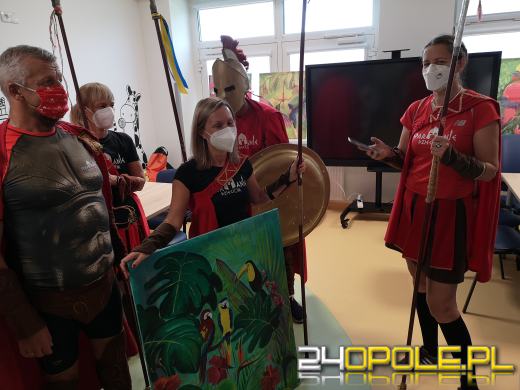 Obrazy i materiały plastyczne dla Oddziału Pediatrii USK