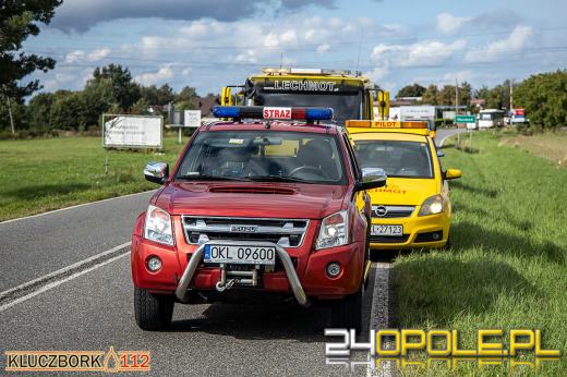 Poważny wypadek w Kuniowie. Lądował śmigłowiec LPR