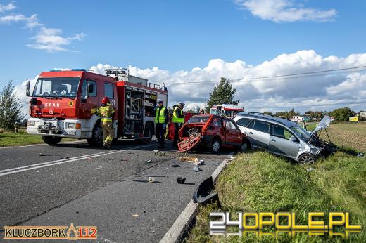 Poważny wypadek w Kuniowie. Lądował śmigłowiec LPR