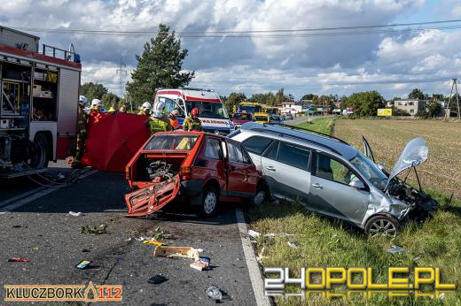 Poważny wypadek w Kuniowie. Lądował śmigłowiec LPR