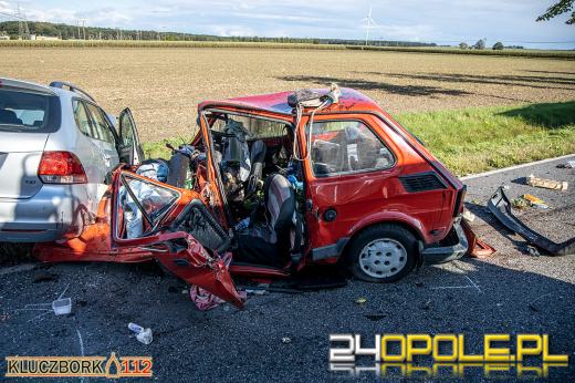 Poważny wypadek w Kuniowie. Lądował śmigłowiec LPR