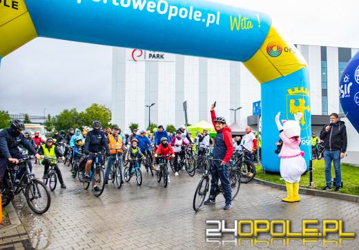 Pogoda nie przeszkodziła w organizacji kolejnego Rajdu Rowerowego