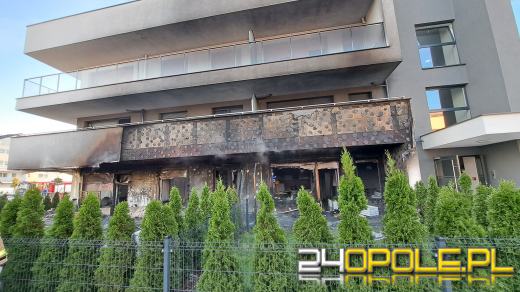 Pożar mieszkania w bloku na Tarnopolskiej