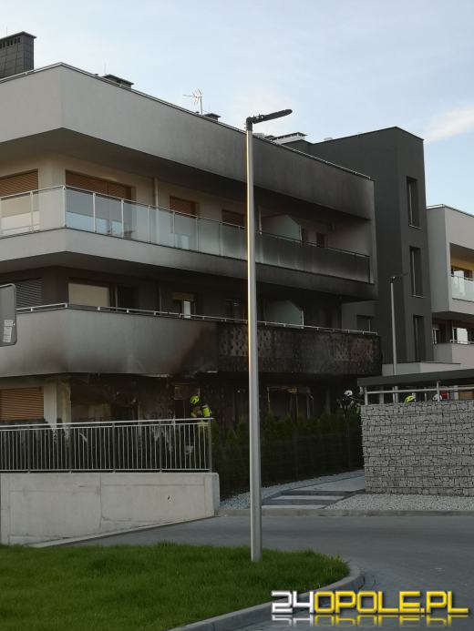 Pożar mieszkania w bloku na Tarnopolskiej