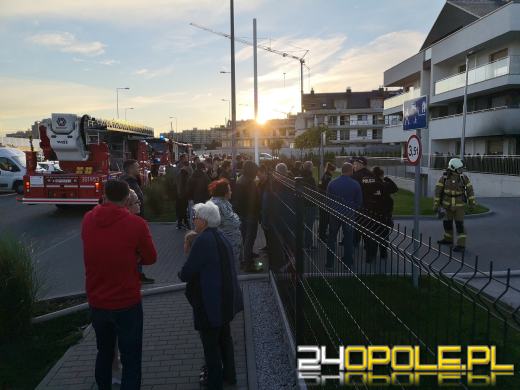 Pożar mieszkania w bloku na Tarnopolskiej