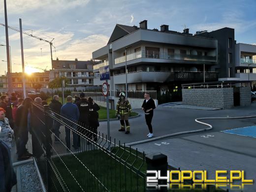 Pożar mieszkania w bloku na Tarnopolskiej