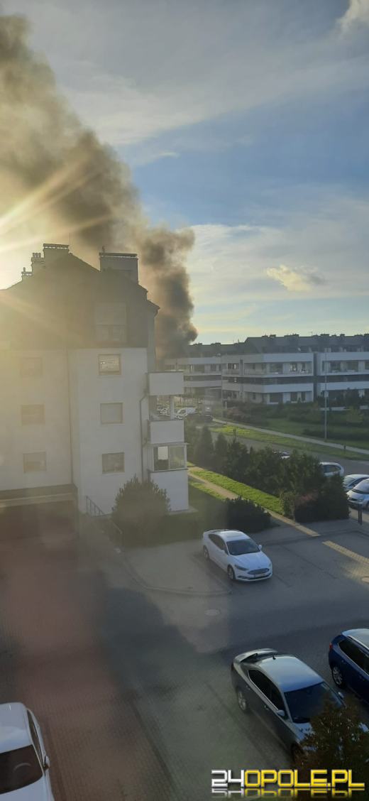 Pożar mieszkania w bloku na Tarnopolskiej