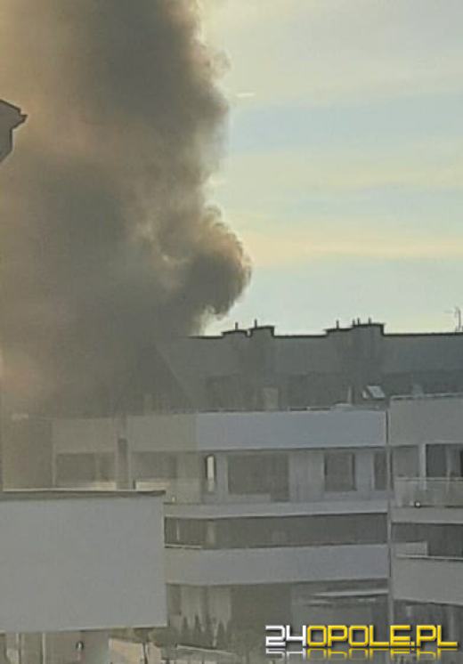 Pożar mieszkania w bloku na Tarnopolskiej
