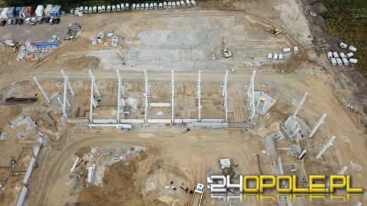 Tak wygląda budowa Stadionu Opolskiego