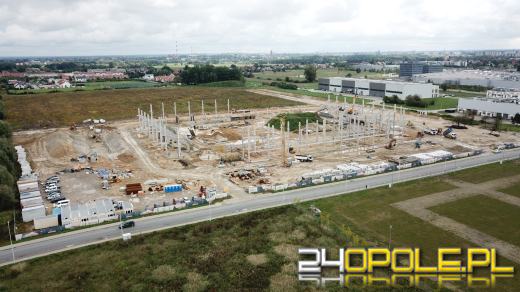 Tak wygląda budowa Stadionu Opolskiego