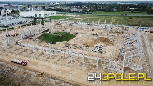 Tak wygląda budowa Stadionu Opolskiego