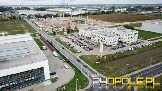 Tak wygląda budowa Stadionu Opolskiego