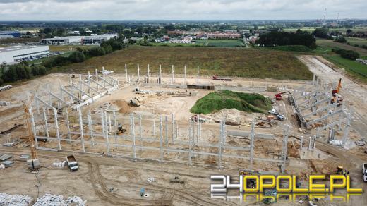 Tak wygląda budowa Stadionu Opolskiego