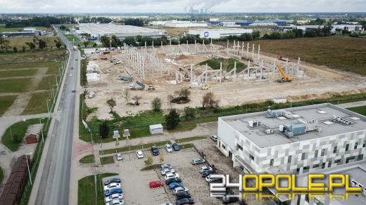 Tak wygląda budowa Stadionu Opolskiego