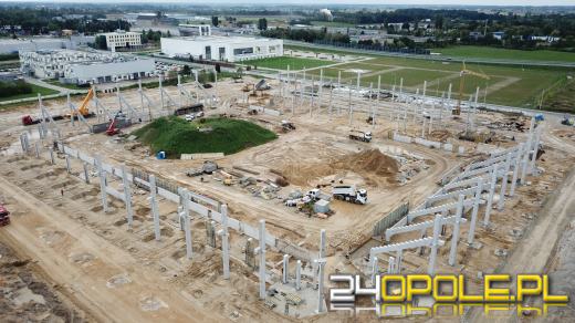 Tak wygląda budowa Stadionu Opolskiego