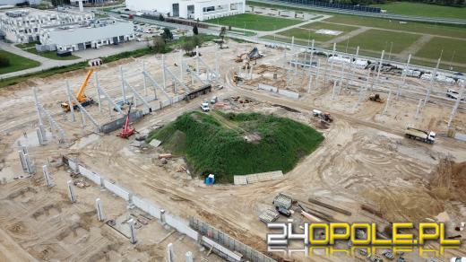 Tak wygląda budowa Stadionu Opolskiego