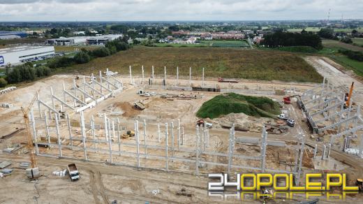 Tak wygląda budowa Stadionu Opolskiego