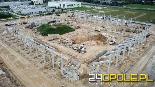 Tak wygląda budowa Stadionu Opolskiego