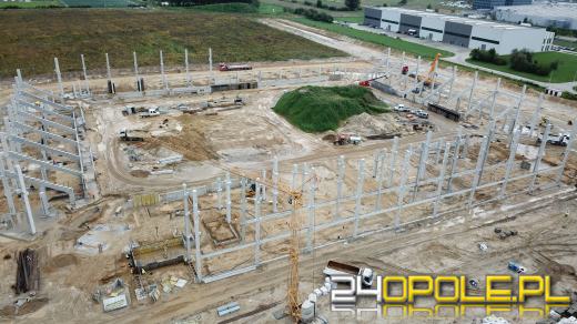 Tak wygląda budowa Stadionu Opolskiego