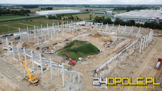 Tak wygląda budowa Stadionu Opolskiego