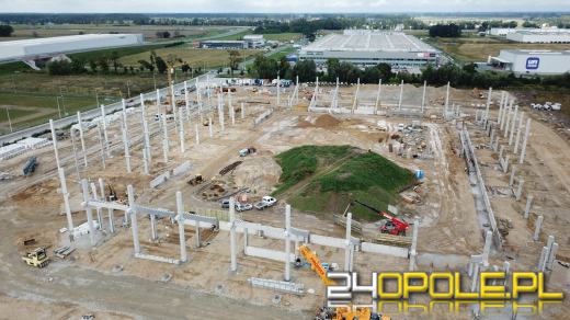 Tak wygląda budowa Stadionu Opolskiego