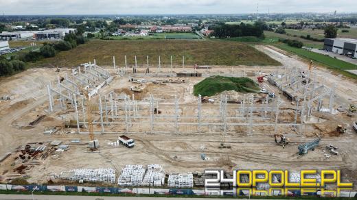Tak wygląda budowa Stadionu Opolskiego