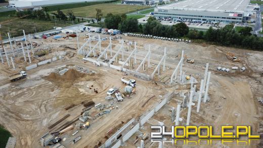 Tak wygląda budowa Stadionu Opolskiego