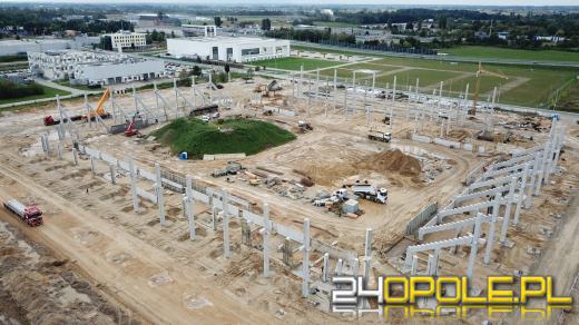 Tak wygląda budowa Stadionu Opolskiego