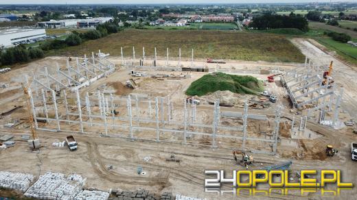 Tak wygląda budowa Stadionu Opolskiego