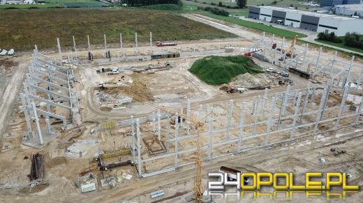 Tak wygląda budowa Stadionu Opolskiego