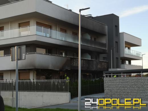 Policja prowadzi dochodzenie w sprawie pożaru w bloku na Tarnopolskiej