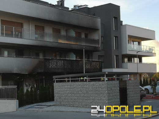Policja prowadzi dochodzenie w sprawie pożaru w bloku na Tarnopolskiej
