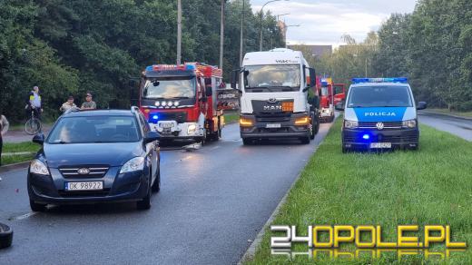 Wypadek na osiedlu Piastów w Kedzierzynie Koźlu. Sprawcy zbiegli