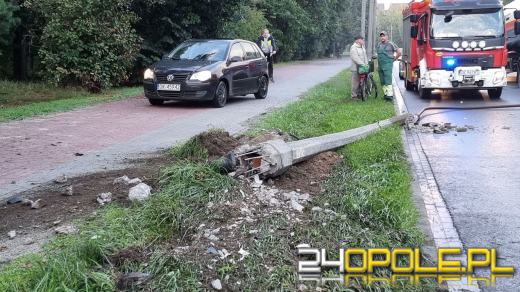 Wypadek na osiedlu Piastów w Kedzierzynie Koźlu. Sprawcy zbiegli