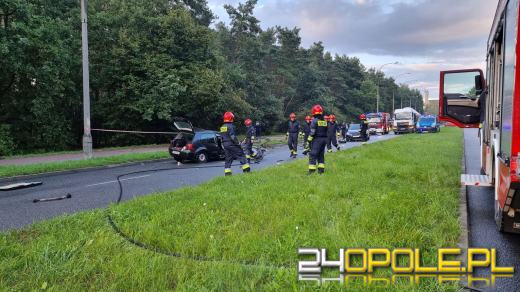 Wypadek na osiedlu Piastów w Kedzierzynie Koźlu. Sprawcy zbiegli