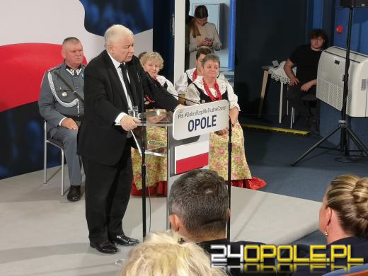 Jarosław Kaczyński w Opolu. Listy gości zamknięto już w środę