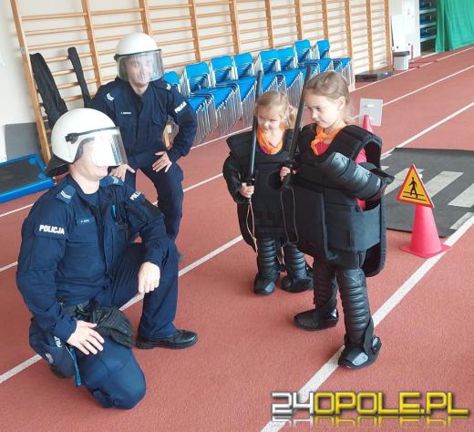 Olimpiada przedszkolaków z opolskimi policjantami