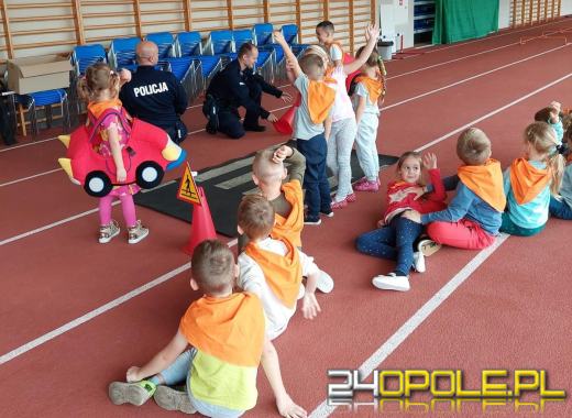 Olimpiada przedszkolaków z opolskimi policjantami