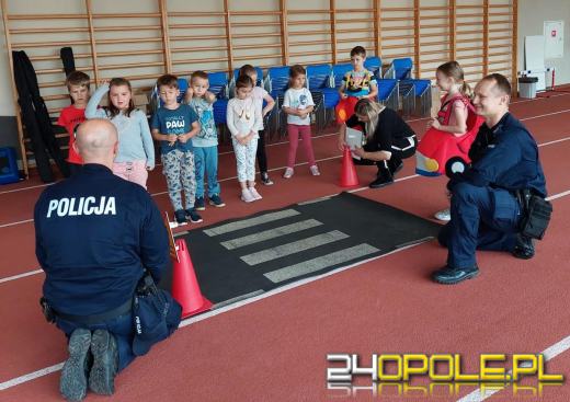 Olimpiada przedszkolaków z opolskimi policjantami