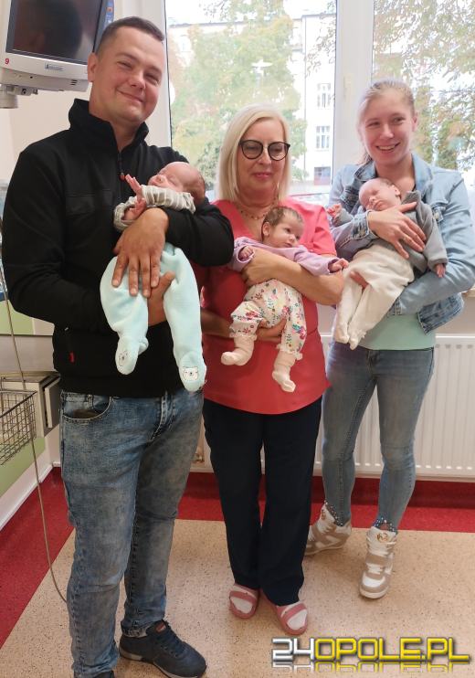 Trojaczki po 2 miesiącach hospitalizacji wracają do domu!