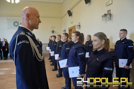 Uroczyście wypowiedzieli rotę ślubowania