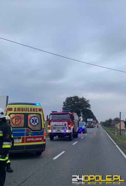 Niekorzystne warunki na drogach. W Bierdzanach doszło do wypadku