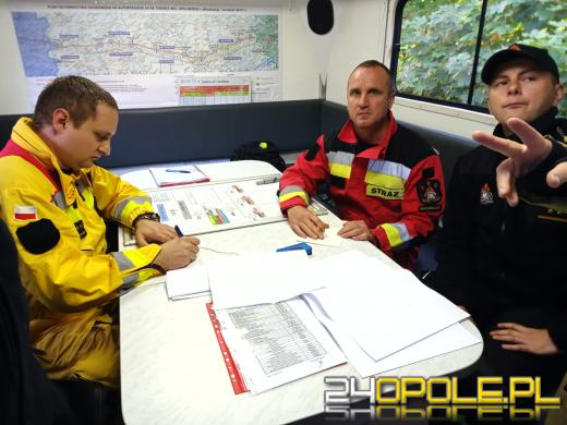 Wybuch na terenie nieczynnej gorzelni. Strażacy ćwiczyli w Goświnowicach